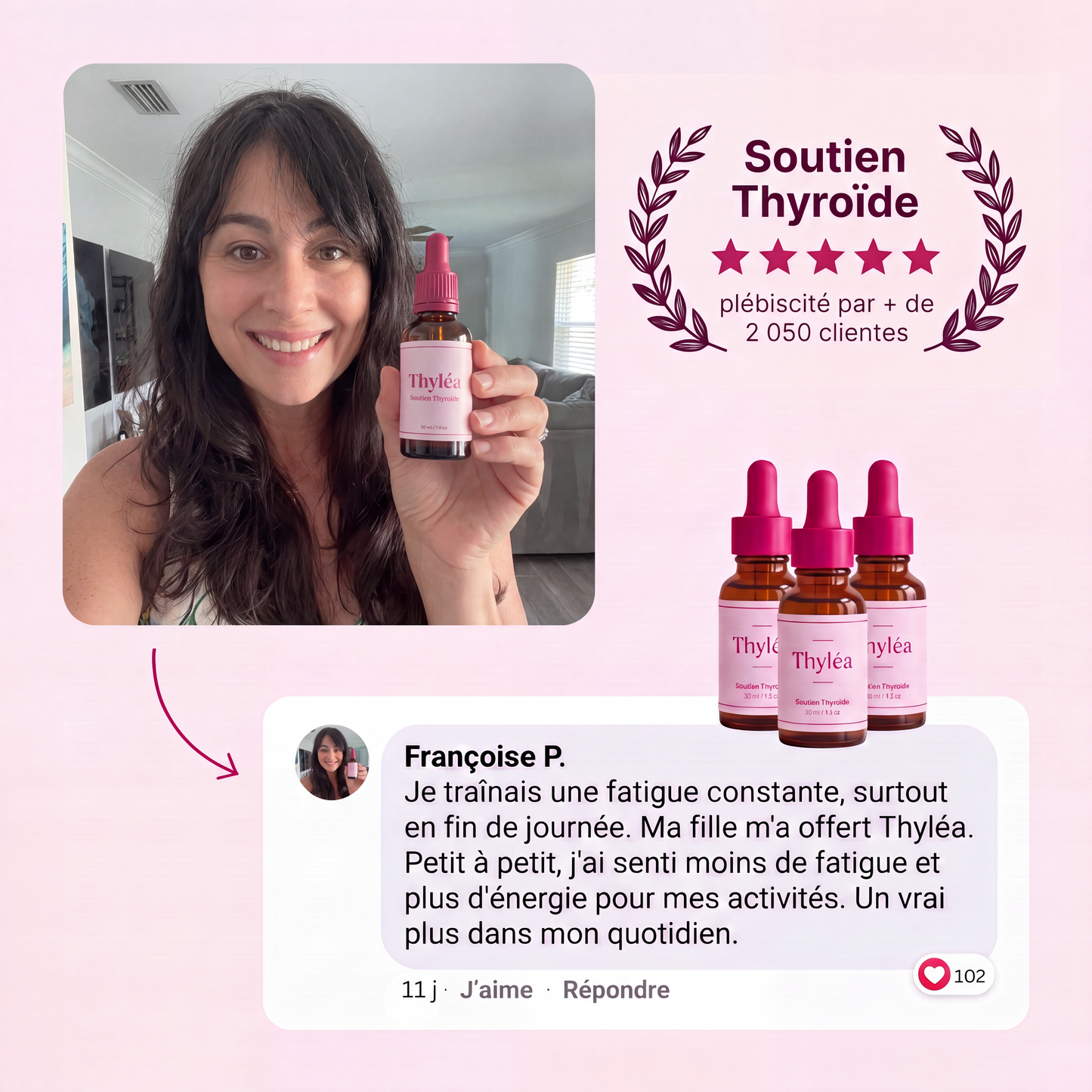 Thyléa Regain — Soutien Thyroïdien & Énergie · Gouttes