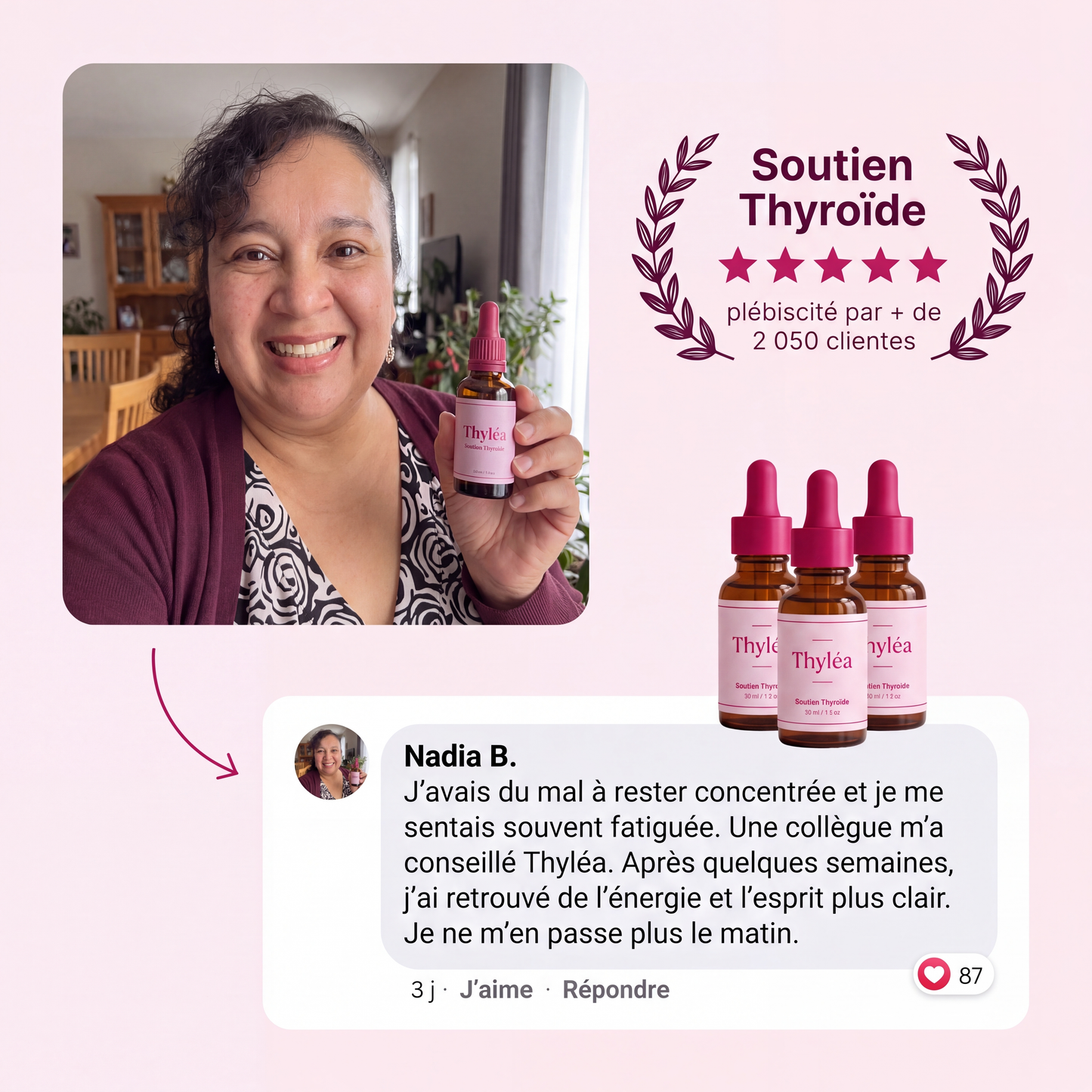 Thyléa Regain — Soutien Thyroïdien & Énergie · Gouttes