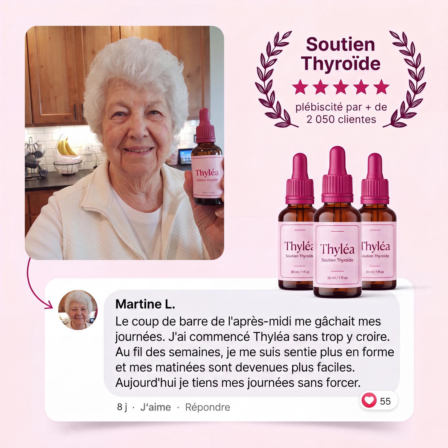 Thyléa Regain — Soutien Thyroïdien & Énergie · Gouttes